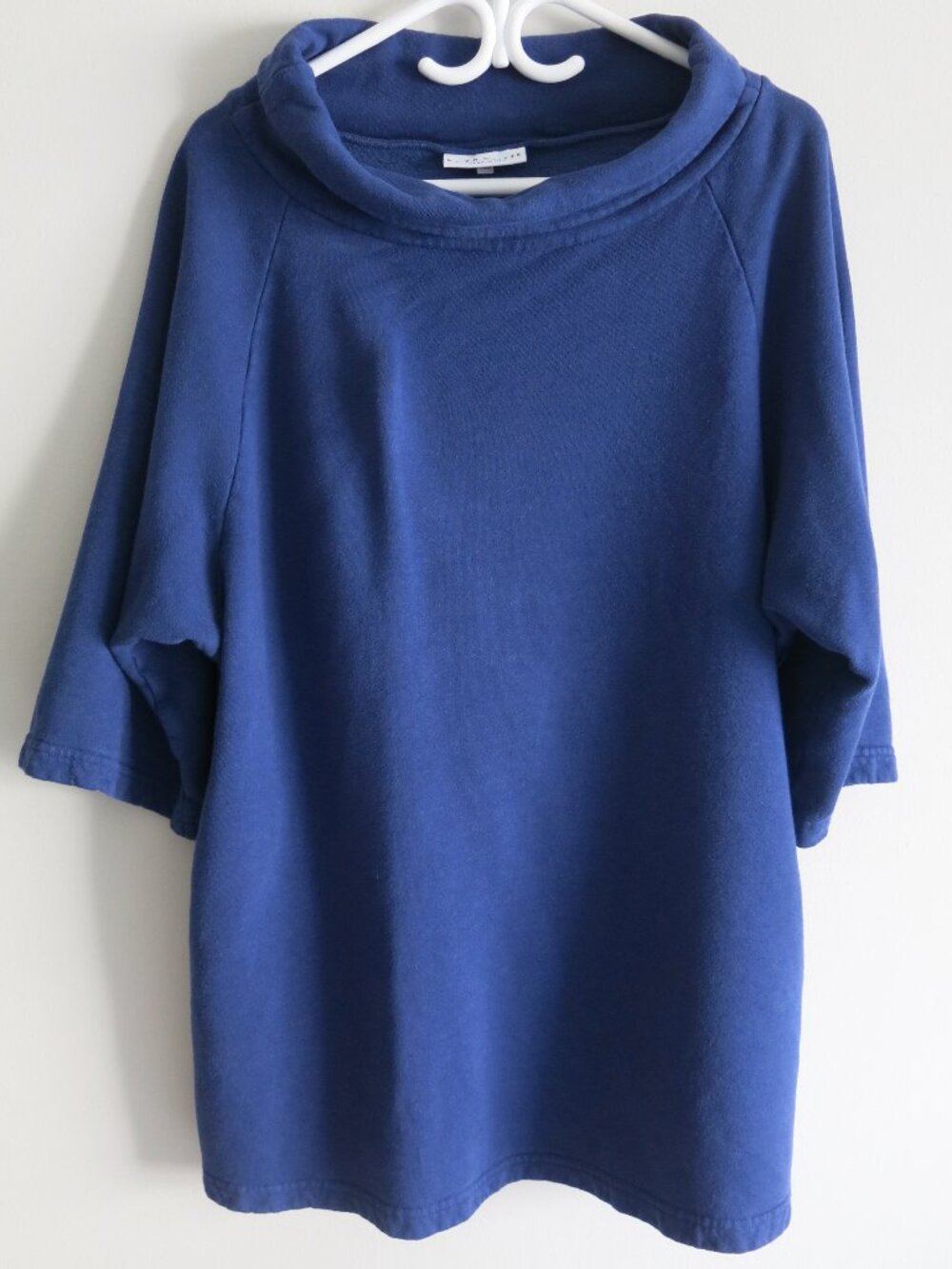 Bryn Walker Bamboo Organic Cotton Blend Side Pockets Tunic Sweater Top - Size XS